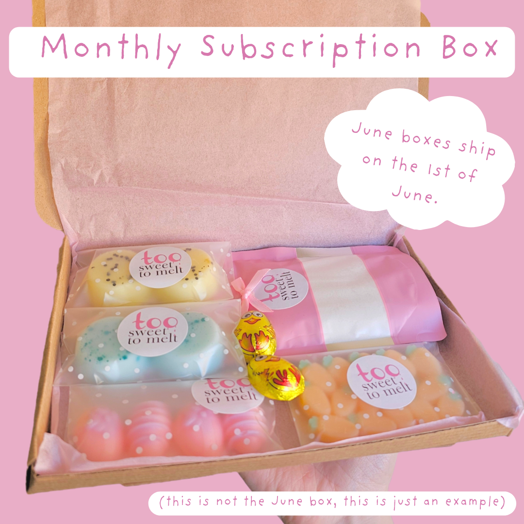 Monthly Subscription Wax Melts Box