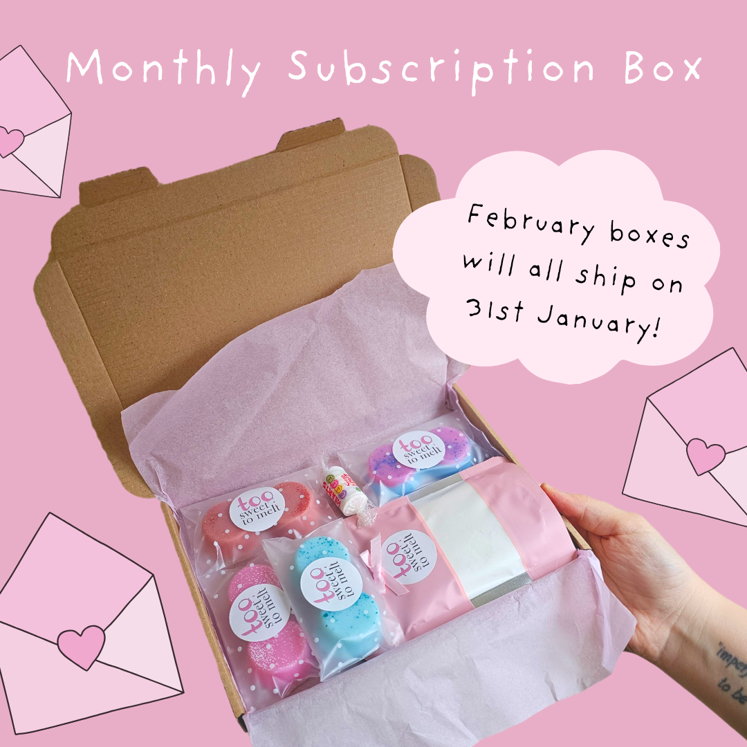 Monthly Subscription Wax Melts Box