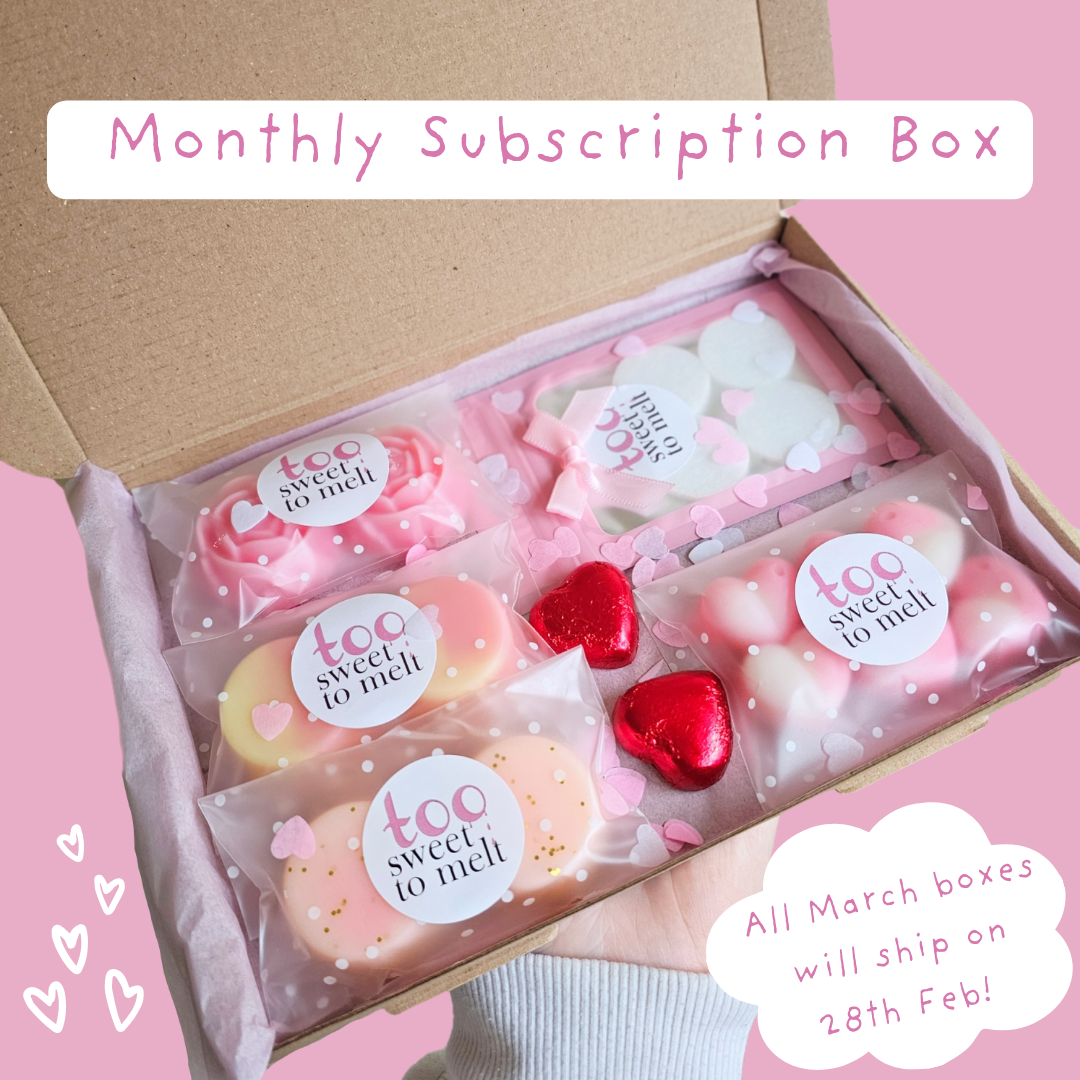 Monthly Subscription Wax Melts Box